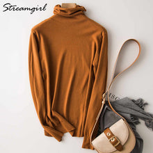 Load image into Gallery viewer, Winter Turtleneck Sweater Women Wool Warm Jumpers Ladies Pullover 2019 Autumn Winter Sweaters Black Cashmere Sweater Turtleneck