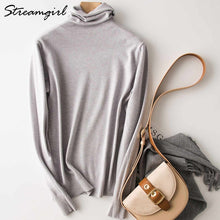 Load image into Gallery viewer, Winter Turtleneck Sweater Women Wool Warm Jumpers Ladies Pullover 2019 Autumn Winter Sweaters Black Cashmere Sweater Turtleneck