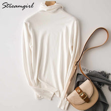 Load image into Gallery viewer, Winter Turtleneck Sweater Women Wool Warm Jumpers Ladies Pullover 2019 Autumn Winter Sweaters Black Cashmere Sweater Turtleneck