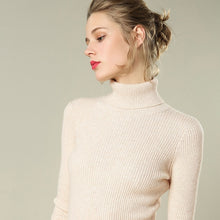 Load image into Gallery viewer, Turtleneck Women Cashmere Sweater Women Winter Sweaters Ladies Warm Winter Woman Sweater Knitting Pullovers Female Sweater 2019