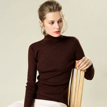 Load image into Gallery viewer, Turtleneck Women Cashmere Sweater Women Winter Sweaters Ladies Warm Winter Woman Sweater Knitting Pullovers Female Sweater 2019