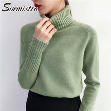 Load image into Gallery viewer, Surmiitro Sweater Female 2019 Autumn Winter Cashmere Knitted Women Sweater And Pullover Female Tricot Jersey Jumper Pull Femme
